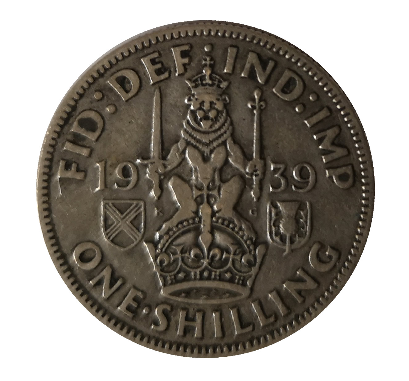 thumbnail image 2 of 1939 Great Britain Sixpence Silver Coin - King George VI - UK Sixpence 2 of 5