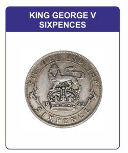 King George V Sixpences