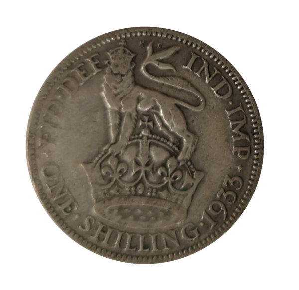 1933 King George V Shilling