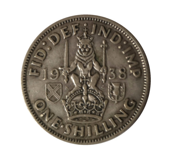 1938 King George VI Scottish Shilling