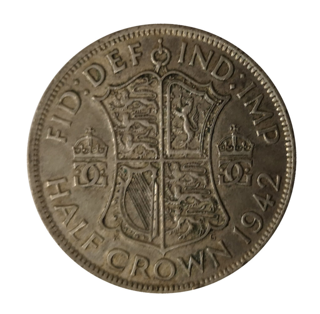 1942 King VI Half Crown For Sale UK Coin Co
