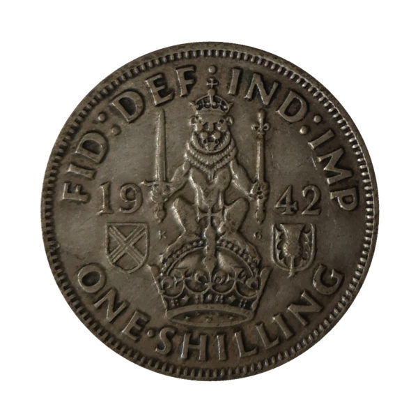1942 King George VI Scottish Shilling