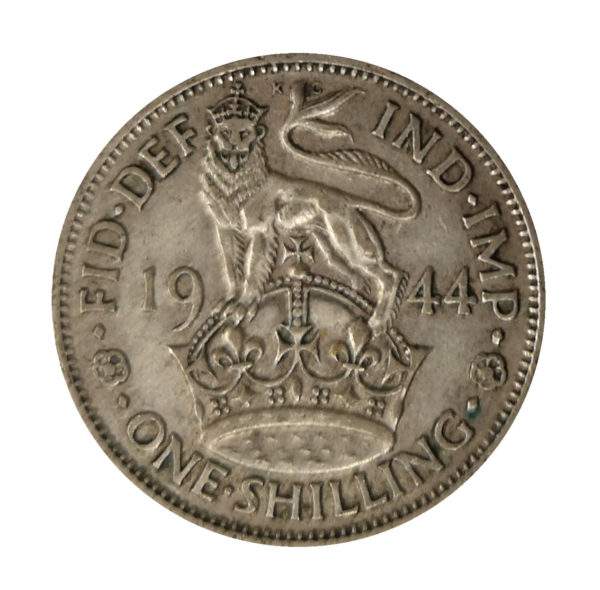 1944 King George VI English Shilling