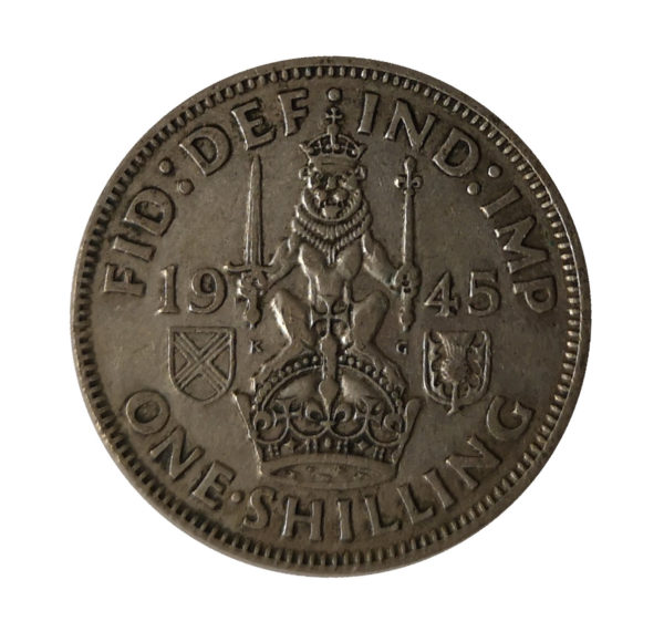 1945 King George VI Scottish Shilling