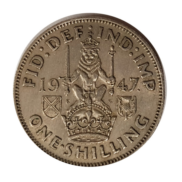 1947 King George VI Scottish Shilling