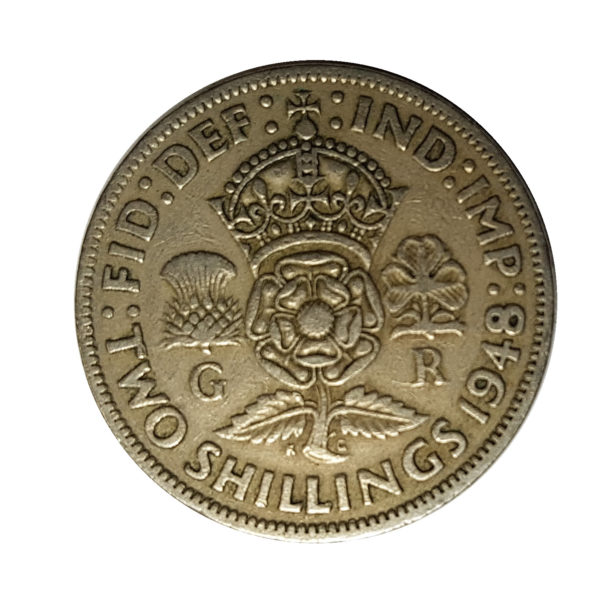 1948 King George VI Two Shillings