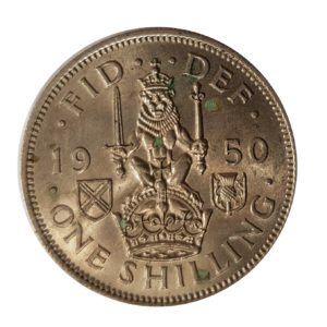 1950 King George VI Shilling