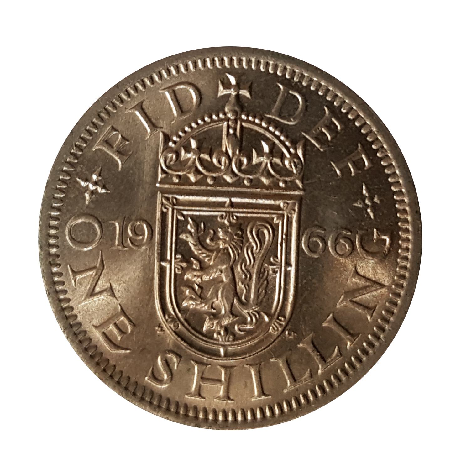 1966 two shillings