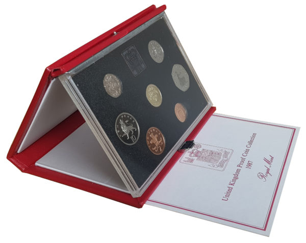 1987 Royal Mint Deluxe Proof Set