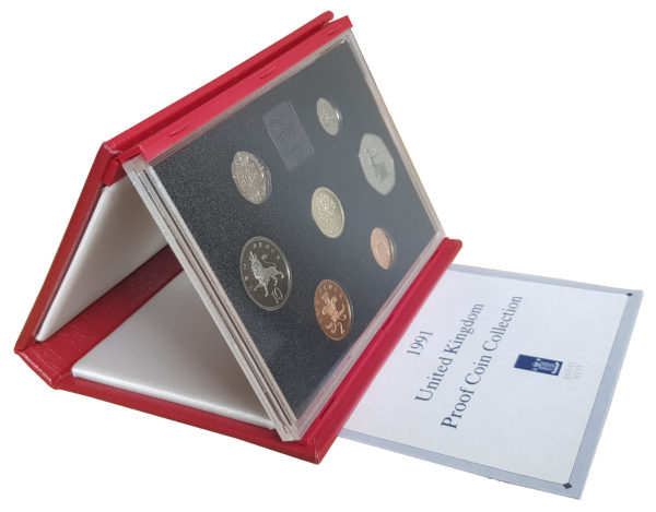 1991 Royal Mint Deluxe Proof Set