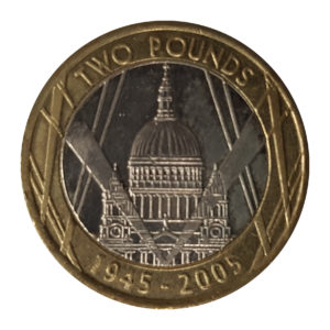 2005 St Paul's Two Pounds Coin