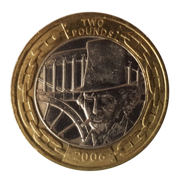 2006 Brunel Two Pounds Coin