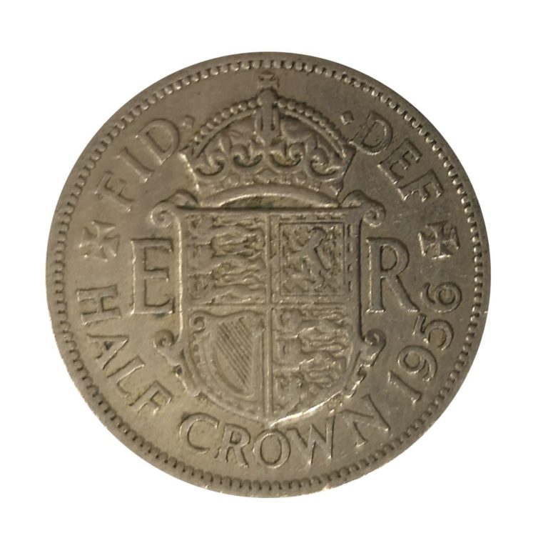 1956 Queen Elizabeth II Half Crown For Sale UK Coin Co