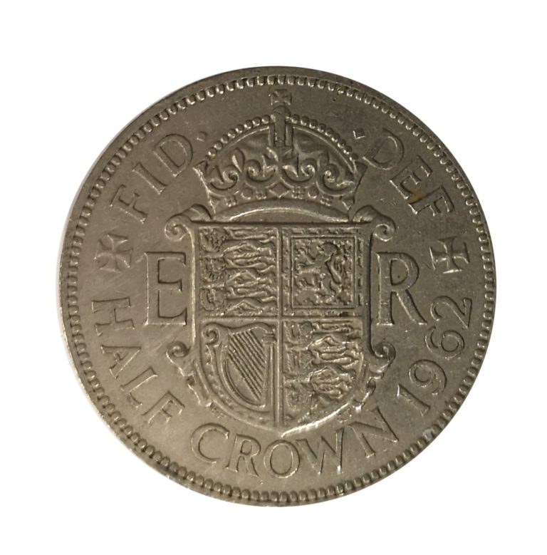 1962 Queen Elizabeth II Half Crown For Sale UK Coin Co