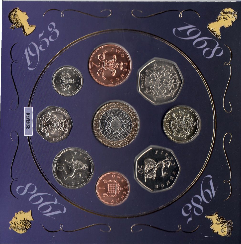 1998 Brilliant Uncirculated Coin Set For Sale - UK Coin Co