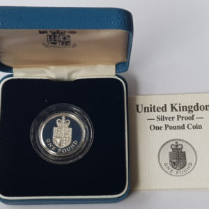 1988 United Kingdom Silver Proof £1 Coin