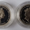 1989 United Kingdom Silver Proof Two Coin £2 Coin Set