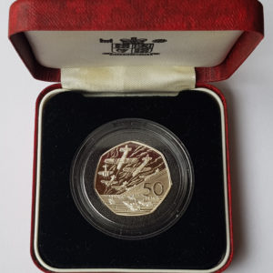 1994 United Kingdom Silver Proof 50p Coin