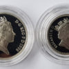 1992 United Kingdom Silver Proof 10p Two Coin Set.
