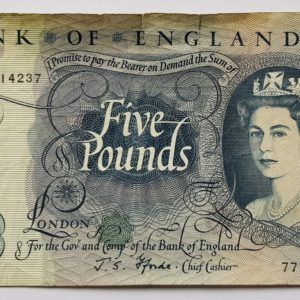 FForde Five Pounds Note