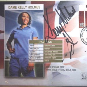 2010 Dame Kelly Holmes Commemorative Cover