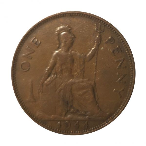 1944 King George VI Penny