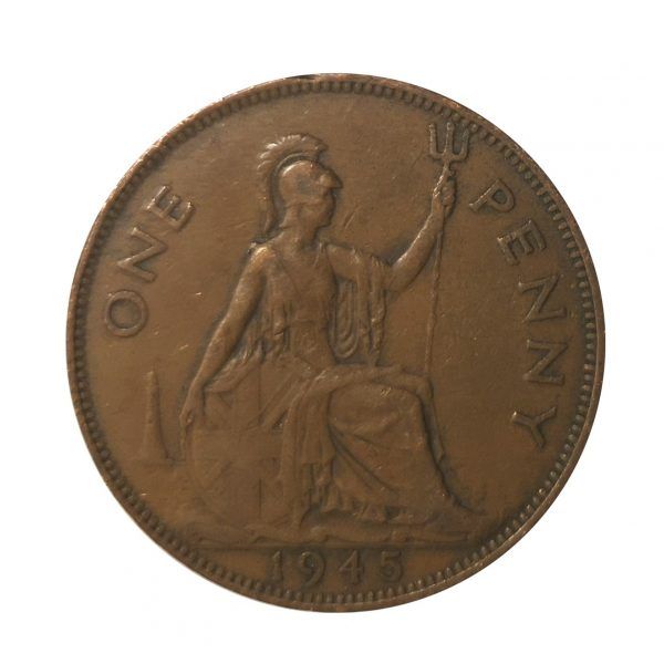 1945 King George VI Penny