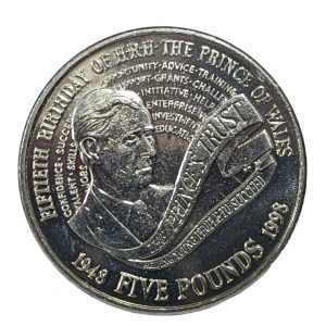 1998 United Kingdom Five Pounds