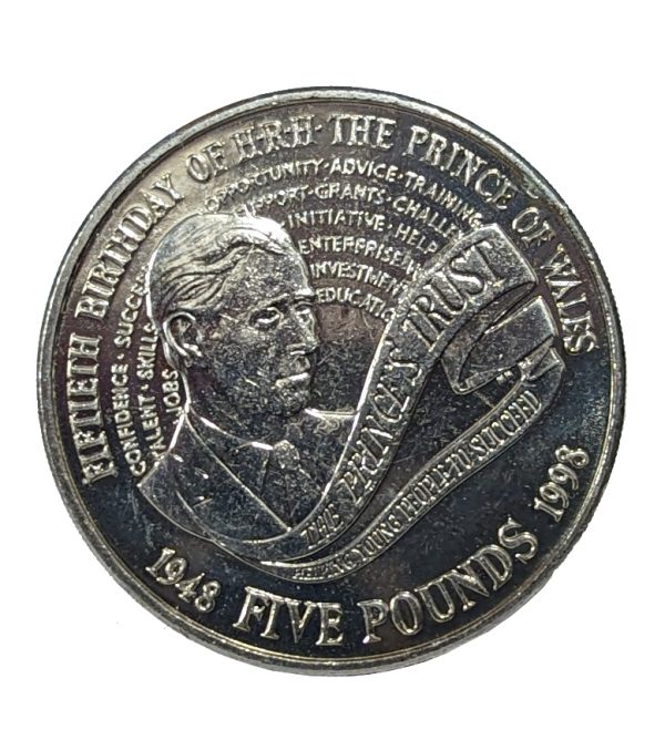 1998 United Kingdom Five Pounds